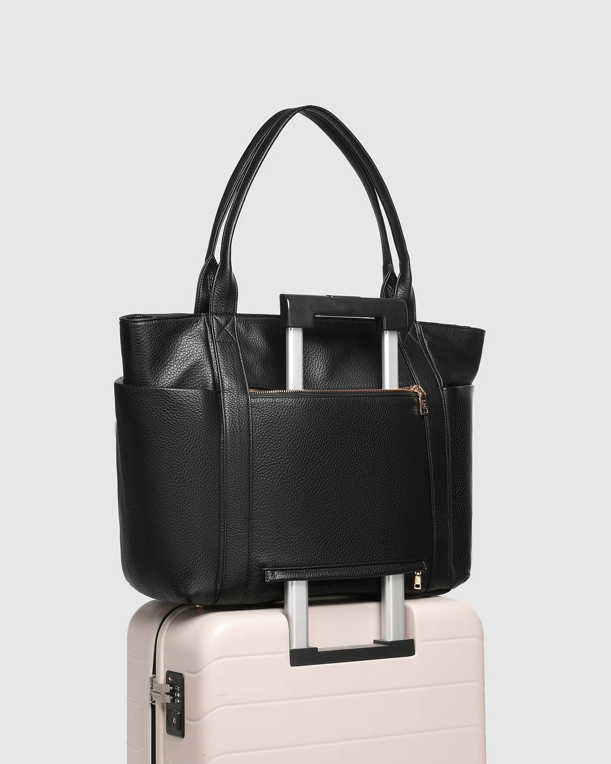 CHICAGO TOTE BAG BLACK_by_LOUENHIDE_women's_in_New Zealand_ CHICAGO TOTE BAG BLACK _