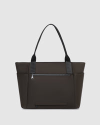 LOUENHIDE_CHICAGO TOTE BAG CHOCOLATE _ CHICAGO TOTE BAG CHOCOLATE _ Ebony Boutique NZ