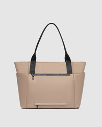LOUENHIDE_CHICAGO TOTE BAG MOCHA _ CHICAGO TOTE BAG MOCHA _ Ebony Boutique NZ