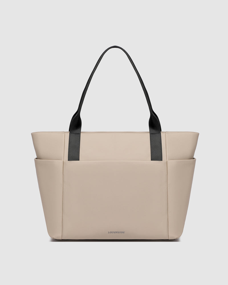 LOUENHIDE_CHICAGO TOTE BAG OAT _ CHICAGO TOTE BAG OAT _ Ebony Boutique NZ