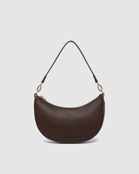 CLAUDIA SHOULDER BAG CHOCOLATE_by_LOUENHIDE_women's_in_New Zealand_ CLAUDIA SHOULDER BAG CHOCOLATE _