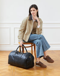 COOPER TRAVEL BAG BLACK_by_LOUENHIDE_women's_in_New Zealand_ COOPER TRAVEL BAG BLACK _