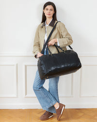 COOPER TRAVEL BAG BLACK_by_LOUENHIDE_women's_in_New Zealand_ COOPER TRAVEL BAG BLACK _