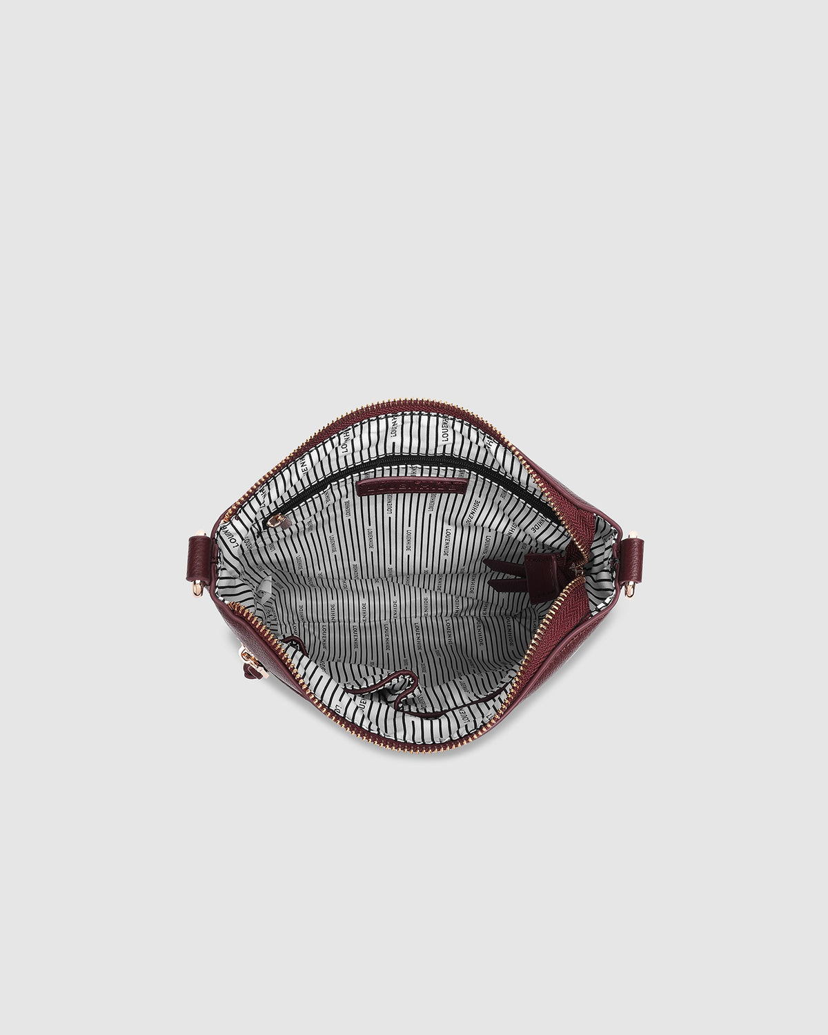 LOUENHIDE_CRESSIDA CROSSBODY BAG BURGUNDY _ CRESSIDA CROSSBODY BAG BURGUNDY _ Ebony Boutique NZ