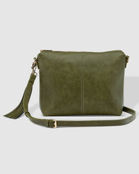 LOUENHIDE_DAISY TYLER CROSSBODY BAG KHAKI _ DAISY TYLER CROSSBODY BAG KHAKI _ Ebony Boutique NZ