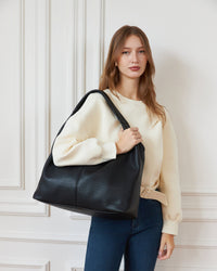 DAKOTA SHOULDER BAG BLACK_by_LOUENHIDE_women's_in_New Zealand_ DAKOTA SHOULDER BAG BLACK _
