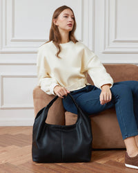 DAKOTA SHOULDER BAG BLACK_by_LOUENHIDE_women's_in_New Zealand_ DAKOTA SHOULDER BAG BLACK _