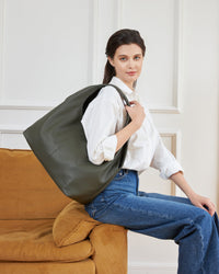 DAKOTA SHOULDER BAG OLIVE_by_LOUENHIDE_women's_in_New Zealand_ DAKOTA SHOULDER BAG OLIVE _