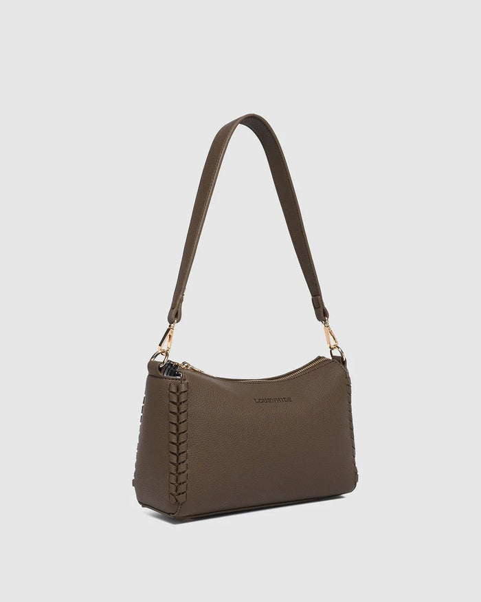 LOUENHIDE_DANA SHOULDER BAG MOCHA _ DANA SHOULDER BAG MOCHA _ Ebony Boutique NZ