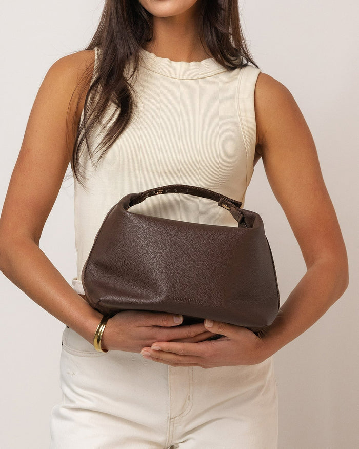 DUKE COSMETIC BAG CHOCOLATE_by_LOUENHIDE_women's_in_New Zealand_ DUKE COSMETIC BAG CHOCOLATE _