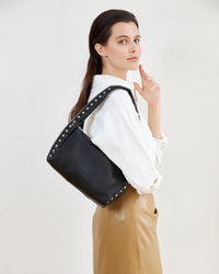 DYLAN SHOULDER BAG BLACK_by_LOUENHIDE_women's_in_New Zealand_ DYLAN SHOULDER BAG BLACK _