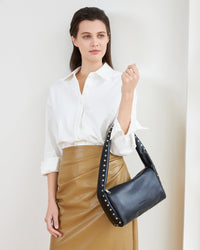 DYLAN SHOULDER BAG BLACK_by_LOUENHIDE_women's_in_New Zealand_ DYLAN SHOULDER BAG BLACK _