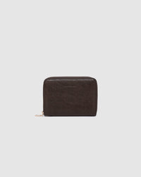 EDEN WALLET SADDLE CHOCOLATE_by_LOUENHIDE_women's_in_New Zealand_ EDEN WALLET SADDLE CHOCOLATE _