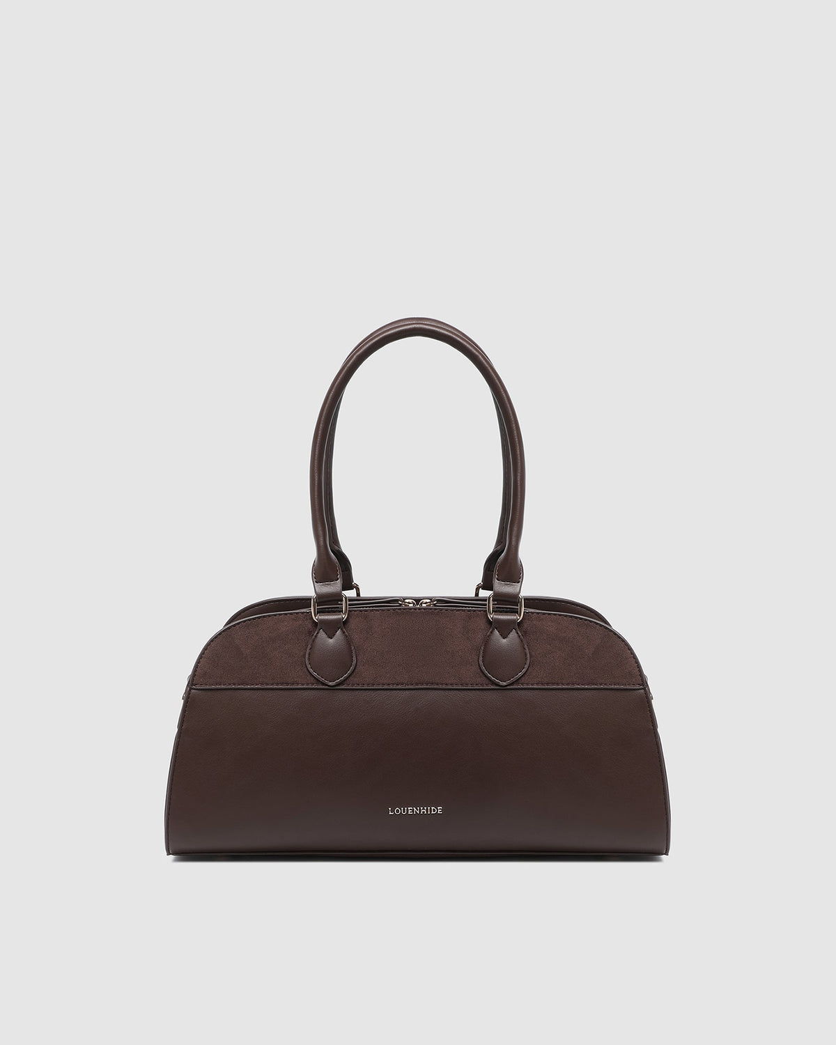 LOUENHIDE_ELEANOR SHOULDER BAG CHOCOLATE _ ELEANOR SHOULDER BAG CHOCOLATE _ Ebony Boutique NZ