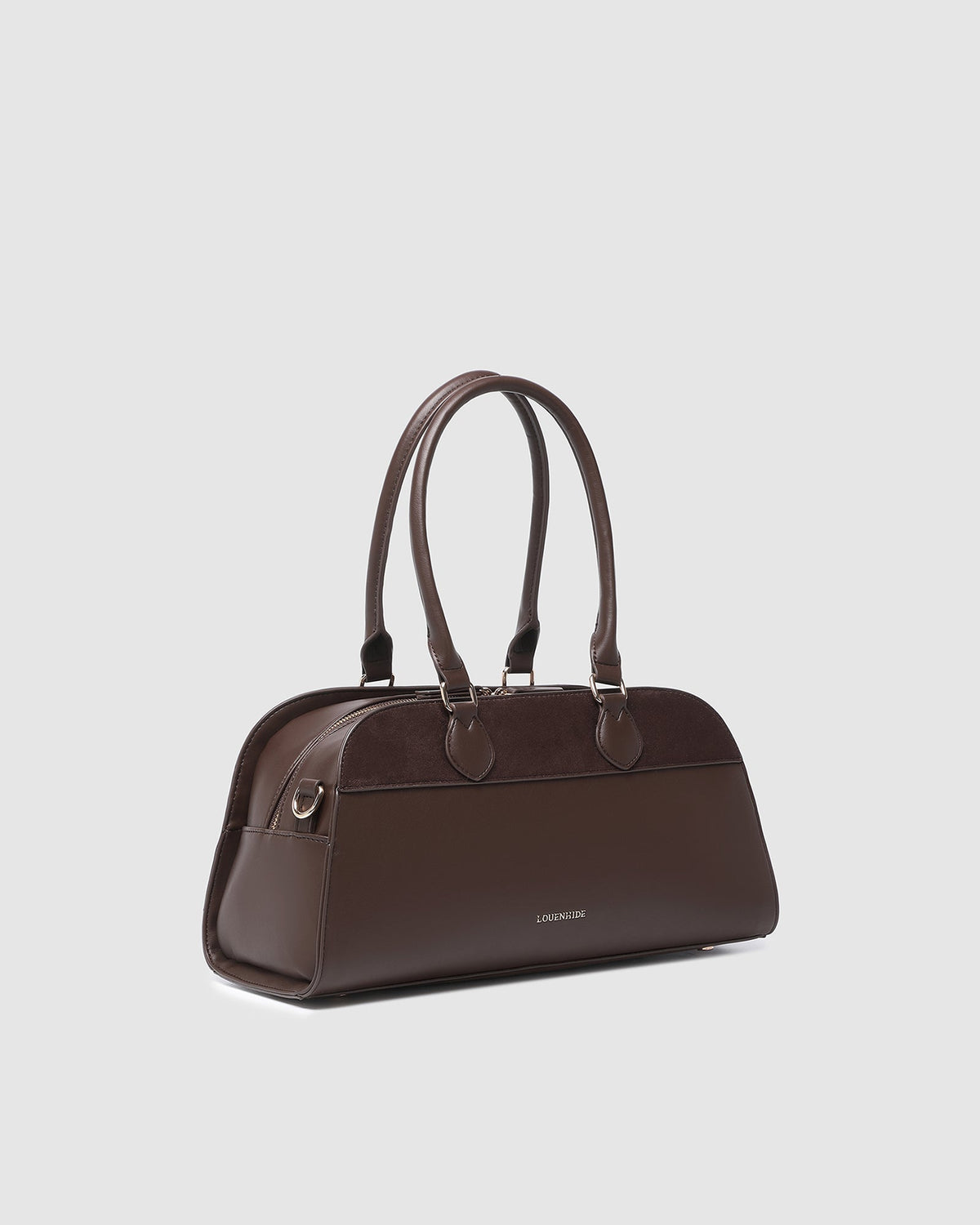 LOUENHIDE_ELEANOR SHOULDER BAG CHOCOLATE _ ELEANOR SHOULDER BAG CHOCOLATE _ Ebony Boutique NZ