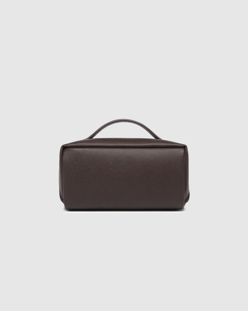 LOUENHIDE_ELLIS MAKEUP BAG CHOCOLATE _ ELLIS MAKEUP BAG CHOCOLATE _ Ebony Boutique NZ