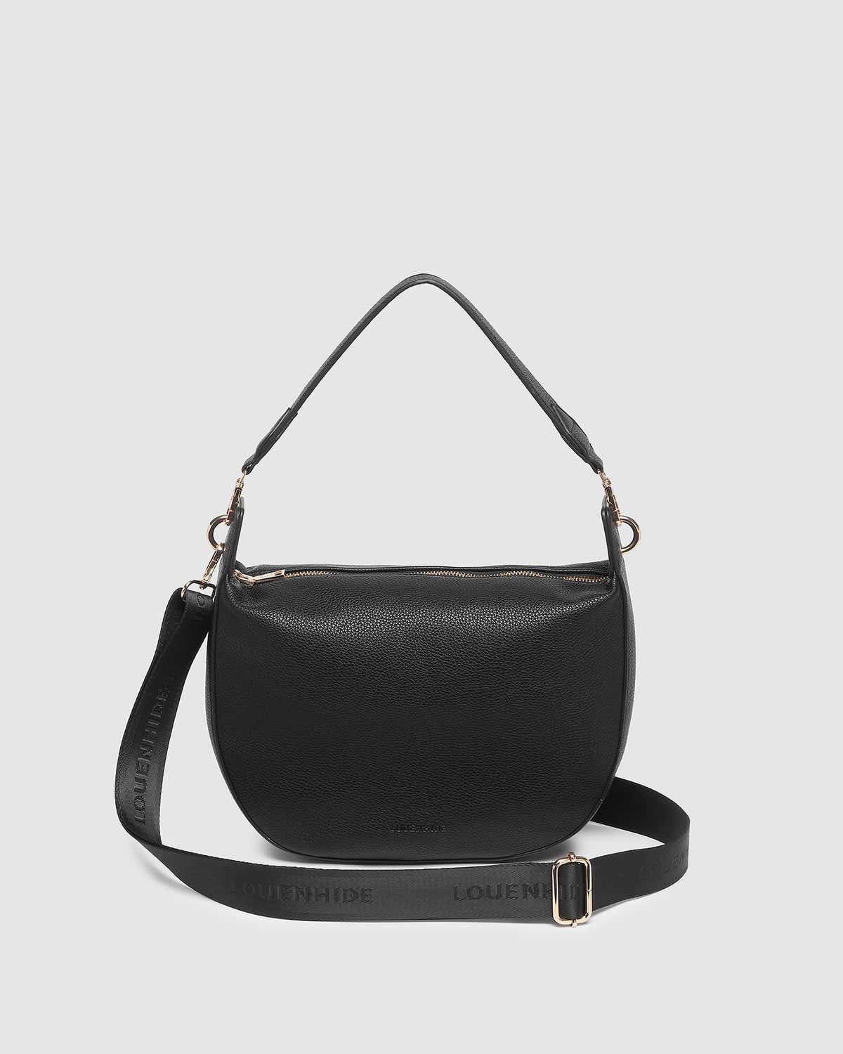 LOUENHIDE_GEORGINA SHOULDER BAG BLACK _ GEORGINA SHOULDER BAG BLACK _ Ebony Boutique NZ