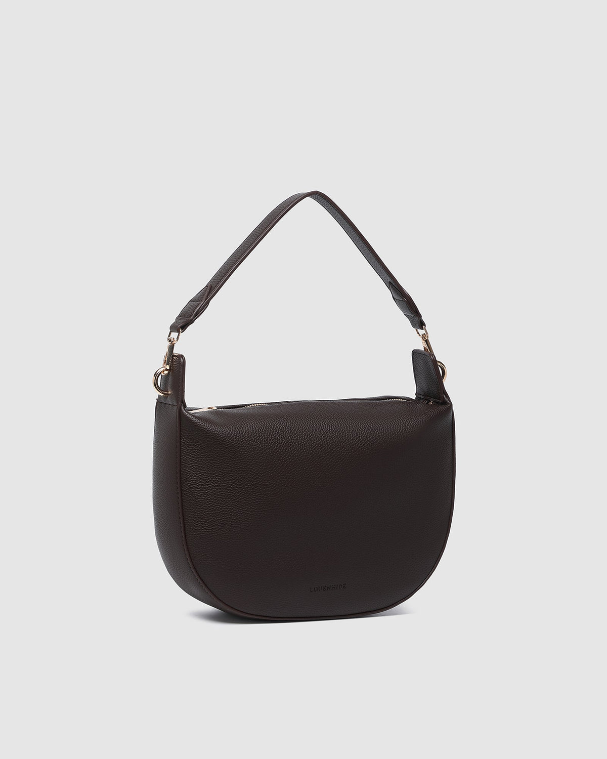 LOUENHIDE_GEORGINA SHOULDER BAG CHOCOLATE _ GEORGINA SHOULDER BAG CHOCOLATE _ Ebony Boutique NZ