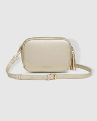 LOUENHIDE_GINGER METALLIC CROSSBODY BAG GOLD _ GINGER METALLIC CROSSBODY BAG GOLD _ Ebony Boutique NZ