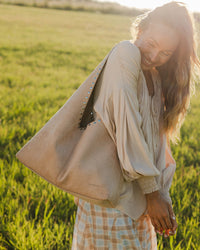 HAILEY SUEDETTE SHOULDER BAG BLONDE_by_LOUENHIDE_women's_in_New Zealand_ HAILEY SUEDETTE SHOULDER BAG BLONDE _