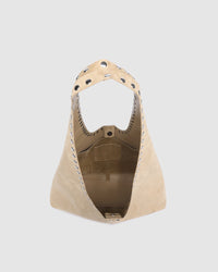 HAILEY SUEDETTE SHOULDER BAG BLONDE_by_LOUENHIDE_women's_in_New Zealand_ HAILEY SUEDETTE SHOULDER BAG BLONDE _