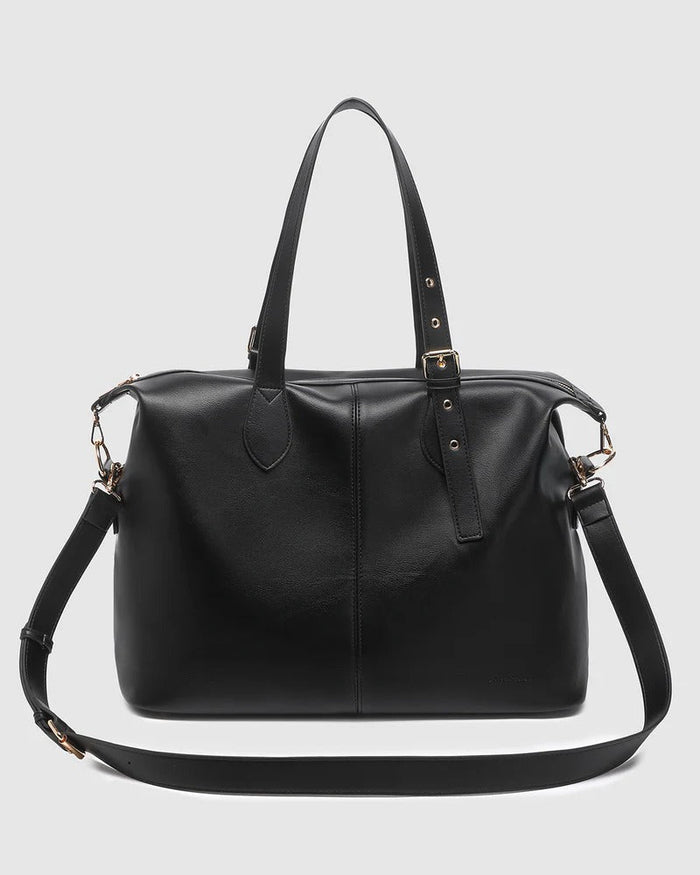 HAMPTON TOTE BAG BLACK_by_LOUENHIDE_women's_in_New Zealand_ HAMPTON TOTE BAG BLACK _