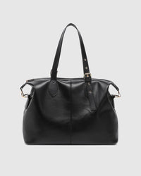 HAMPTON TOTE BAG BLACK_by_LOUENHIDE_women's_in_New Zealand_ HAMPTON TOTE BAG BLACK _