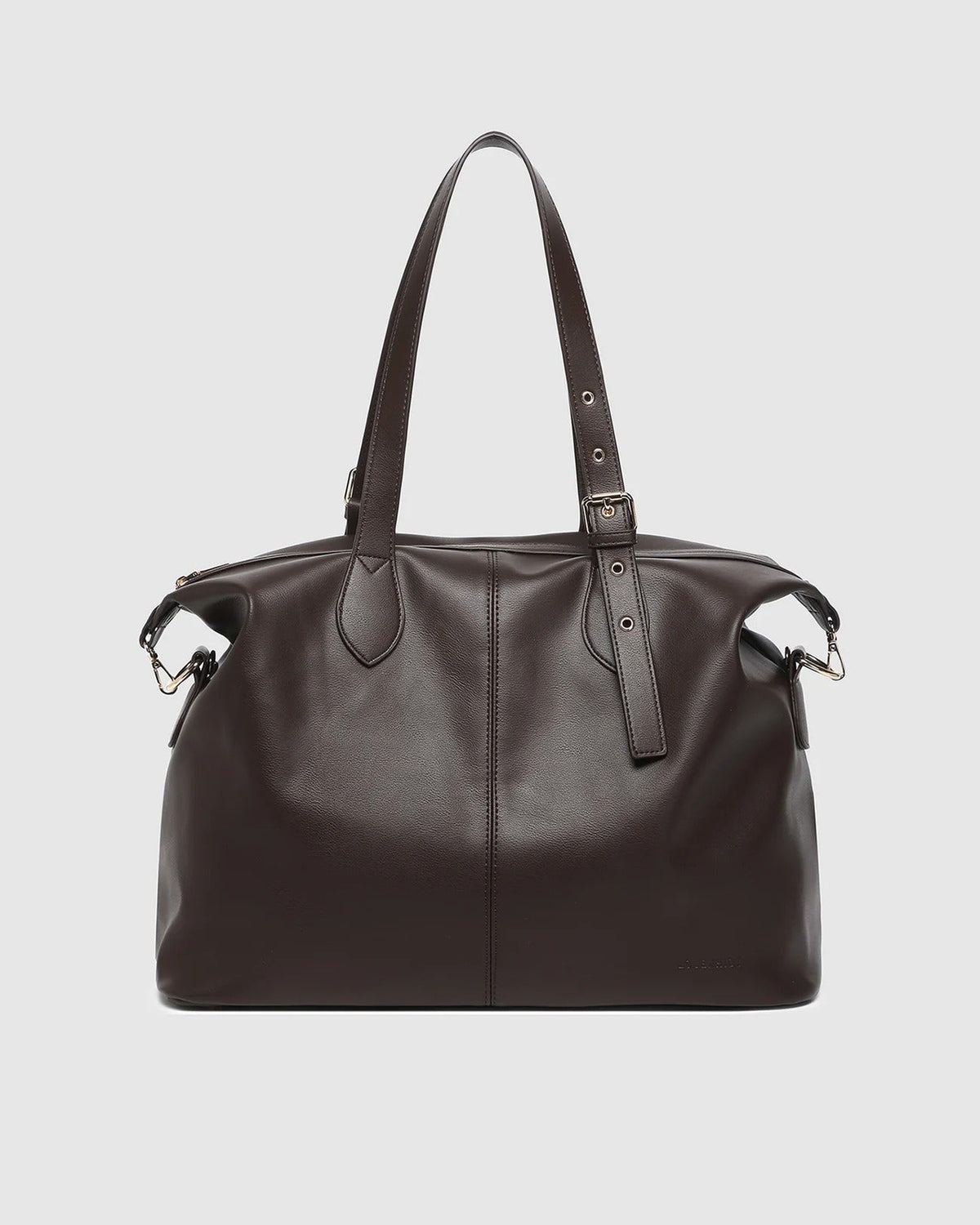 HAMPTON TOTE BAG CHOCOLATE_by_LOUENHIDE_women's_in_New Zealand_ HAMPTON TOTE BAG CHOCOLATE _