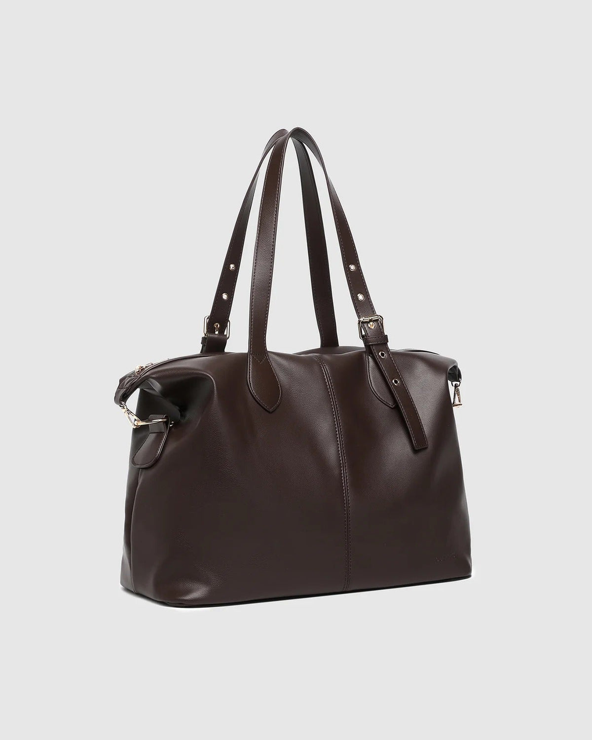 HAMPTON TOTE BAG CHOCOLATE_by_LOUENHIDE_women's_in_New Zealand_ HAMPTON TOTE BAG CHOCOLATE _