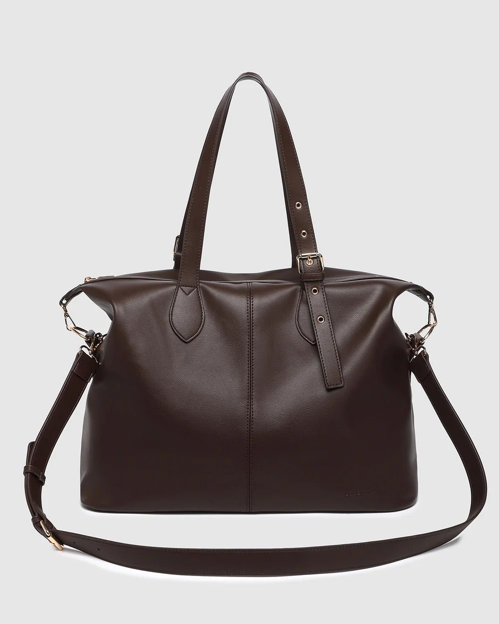 HAMPTON TOTE BAG CHOCOLATE_by_LOUENHIDE_women's_in_New Zealand_ HAMPTON TOTE BAG CHOCOLATE _