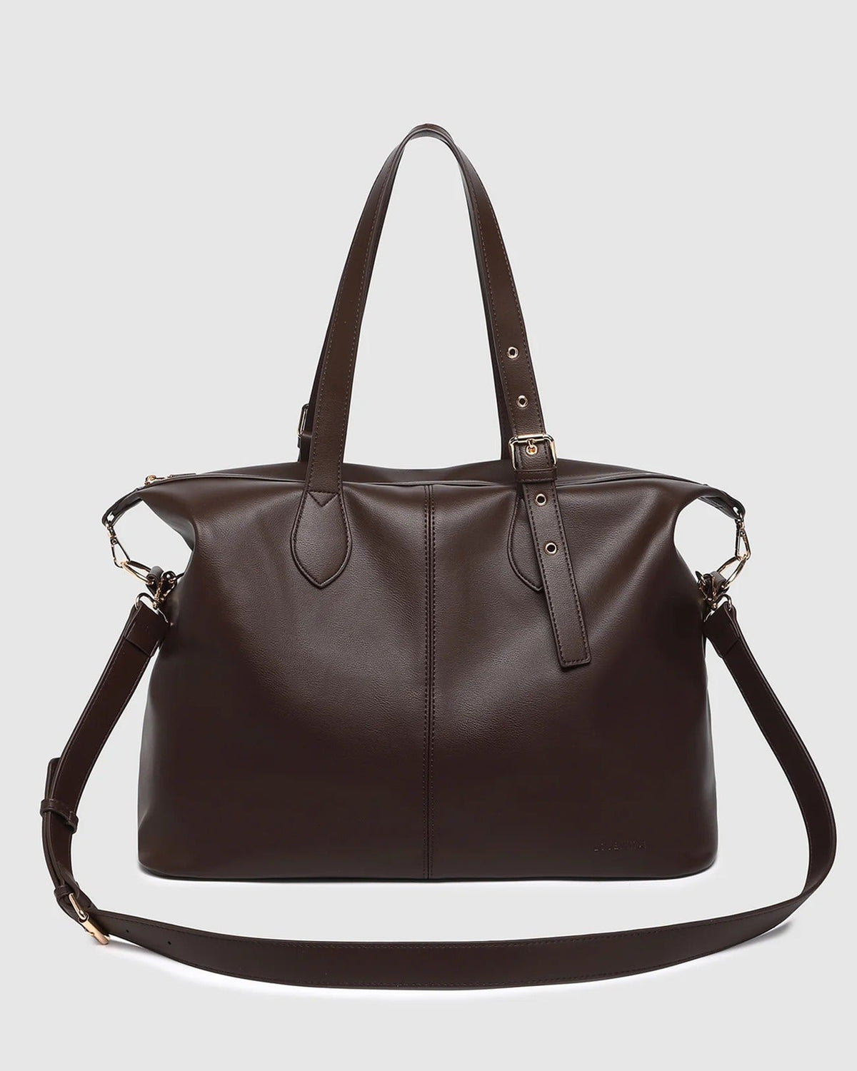 HAMPTON TOTE BAG CHOCOLATE_by_LOUENHIDE_women's_in_New Zealand_ HAMPTON TOTE BAG CHOCOLATE _