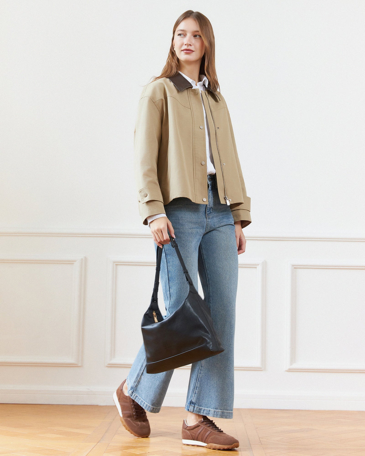 HELENA SHOULDER BAG BLACK_by_LOUENHIDE_women's_in_New Zealand_ HELENA SHOULDER BAG BLACK _