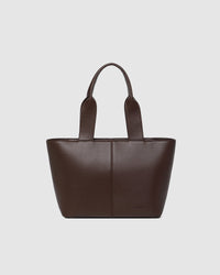 LOUENHIDE_HENLEY TOTE BAG CHOCOLATE _ HENLEY TOTE BAG CHOCOLATE _ Ebony Boutique NZ