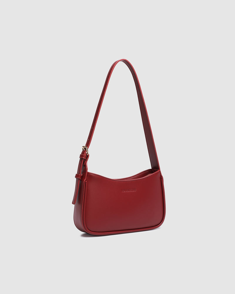 LOUENHIDE_IVY SHOULDER BAG CHERRY _ IVY SHOULDER BAG CHERRY _ Ebony Boutique NZ