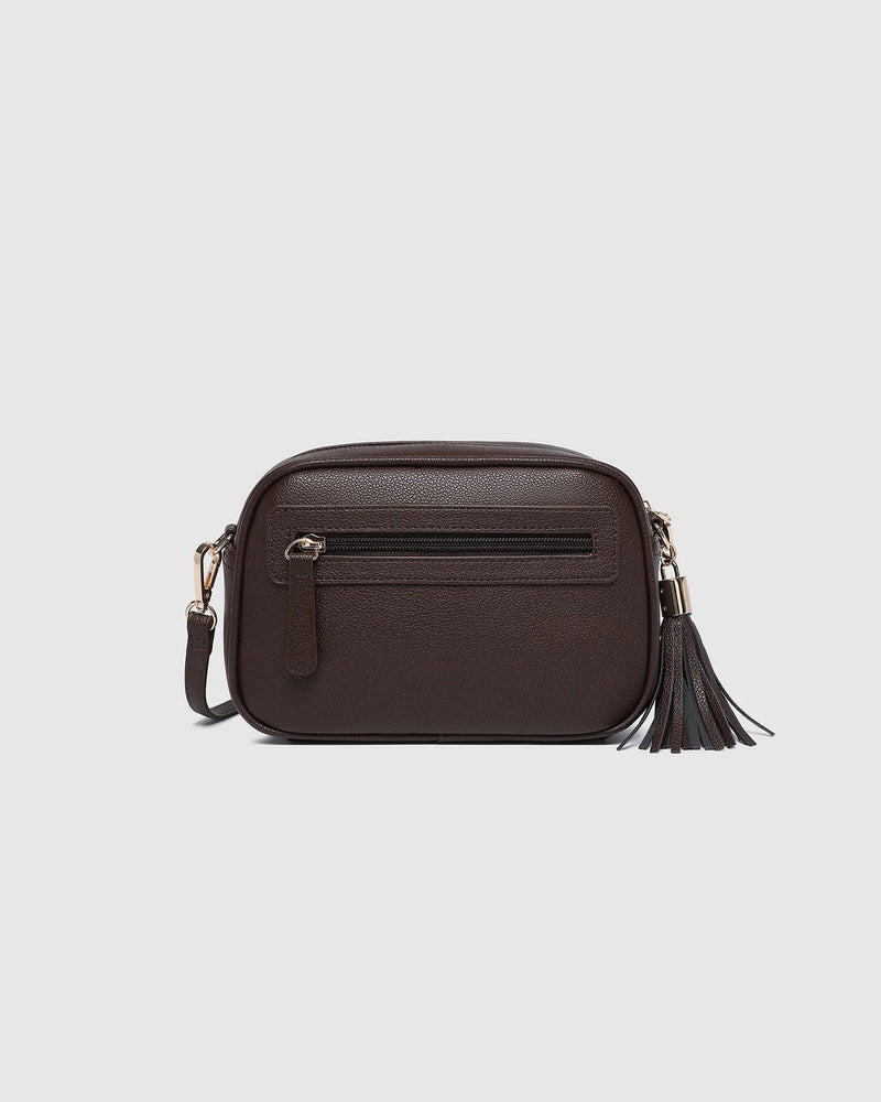 LOUENHIDE_JACINTA GIA CROSSBODY BAG CHOCOLATE _ JACINTA GIA CROSSBODY BAG CHOCOLATE _ Ebony Boutique NZ