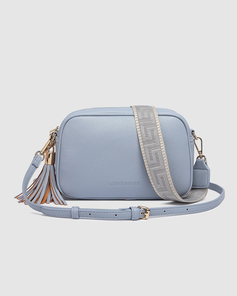 LOUENHIDE_JACINTA GIA CROSSBODY BAG CLOUDY BLUE _ JACINTA GIA CROSSBODY BAG CLOUDY BLUE _ Ebony Boutique NZ