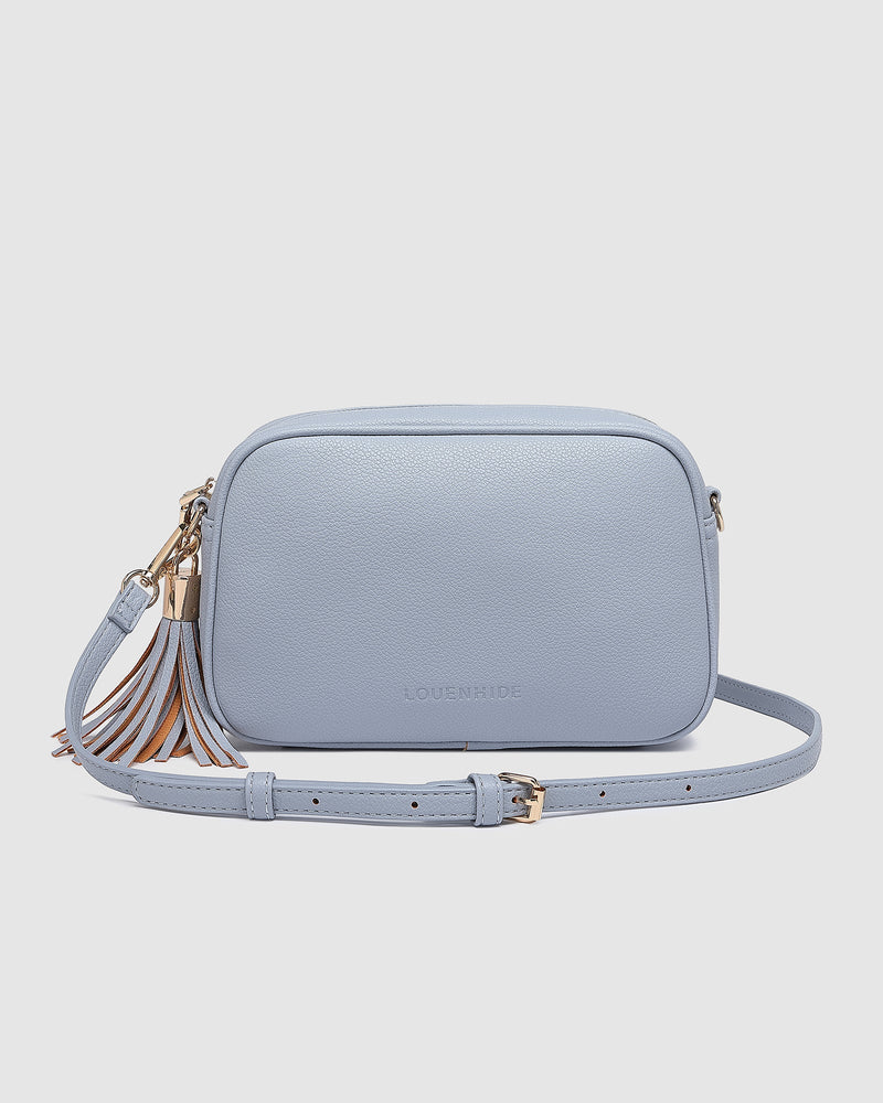 LOUENHIDE_JACINTA GIA CROSSBODY BAG CLOUDY BLUE _ JACINTA GIA CROSSBODY BAG CLOUDY BLUE _ Ebony Boutique NZ