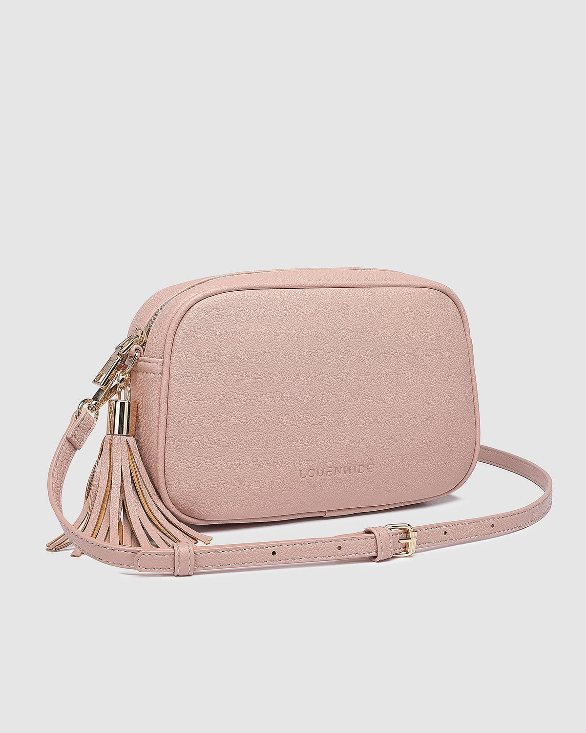 LOUENHIDE_JACINTA GIA CROSSBODY BAG DUSTY PINK _ JACINTA GIA CROSSBODY BAG DUSTY PINK _ Ebony Boutique NZ