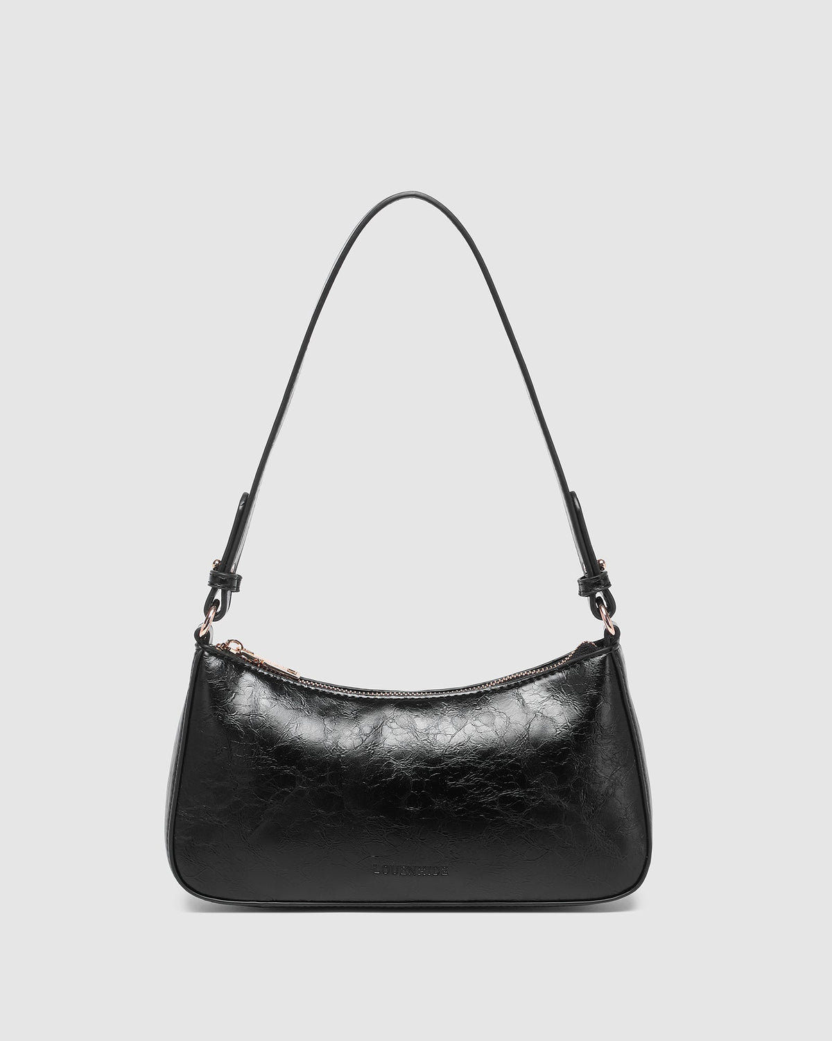 LOUENHIDE_JACQUELINE SHOULDER BAG BLACK PATENT _ JACQUELINE SHOULDER BAG BLACK PATENT _ Ebony Boutique NZ
