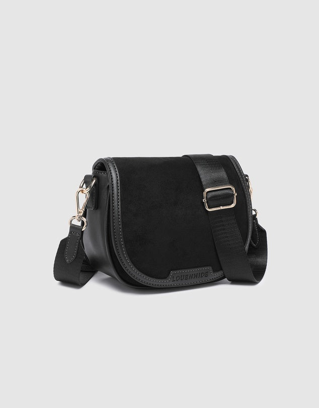LOUENHIDE_JADE CROSSBODY BAG BLACK _ JADE CROSSBODY BAG BLACK _ Ebony Boutique NZ