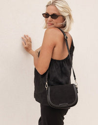 LOUENHIDE_JADE CROSSBODY BAG BLACK _ JADE CROSSBODY BAG BLACK _ Ebony Boutique NZ