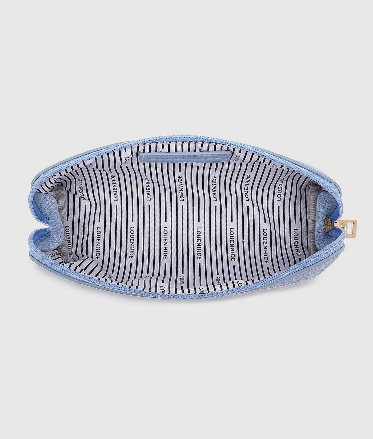 LOUENHIDE_JAYNE MAKEUP BAG PALE BLUE _ JAYNE MAKEUP BAG PALE BLUE _ Ebony Boutique NZ