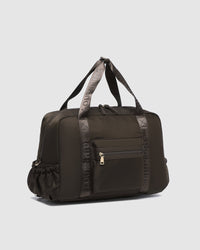 JENN NYLON TRAVEL BAG CHOCOLATE_by_LOUENHIDE_women's_in_New Zealand_ JENN NYLON TRAVEL BAG CHOCOLATE _