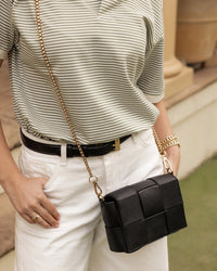 LOUENHIDE_JOSEPHINE CROSSBODY BAG BLACK _ JOSEPHINE CROSSBODY BAG BLACK _ Ebony Boutique NZ