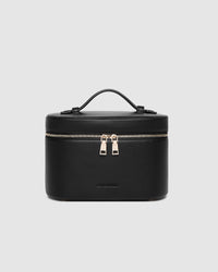 LOUENHIDE_JULIETTE VANITY CASE BLACK _ JULIETTE VANITY CASE BLACK _ Ebony Boutique NZ