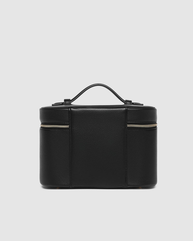 LOUENHIDE_JULIETTE VANITY CASE BLACK _ JULIETTE VANITY CASE BLACK _ Ebony Boutique NZ