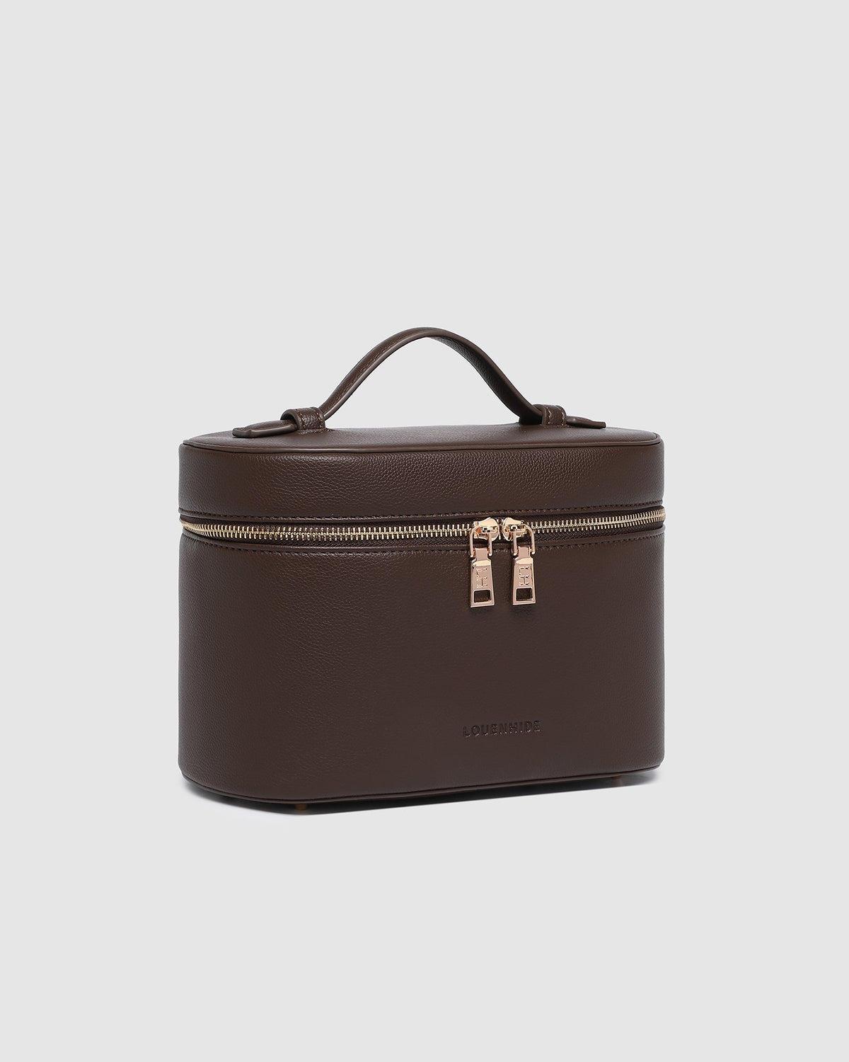 LOUENHIDE_JULIETTE VANITY CASE CHOCOLATE _ JULIETTE VANITY CASE CHOCOLATE _ Ebony Boutique NZ