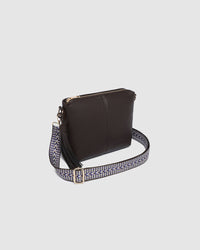 LOUENHIDE_KASEY CROSSBODY BAG CHOCOLATE _ KASEY CROSSBODY BAG CHOCOLATE _ Ebony Boutique NZ