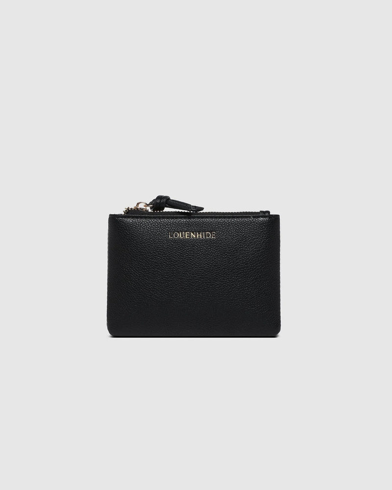 LOUENHIDE_KUTA PURSE BLACK _ KUTA PURSE BLACK _ Ebony Boutique NZ