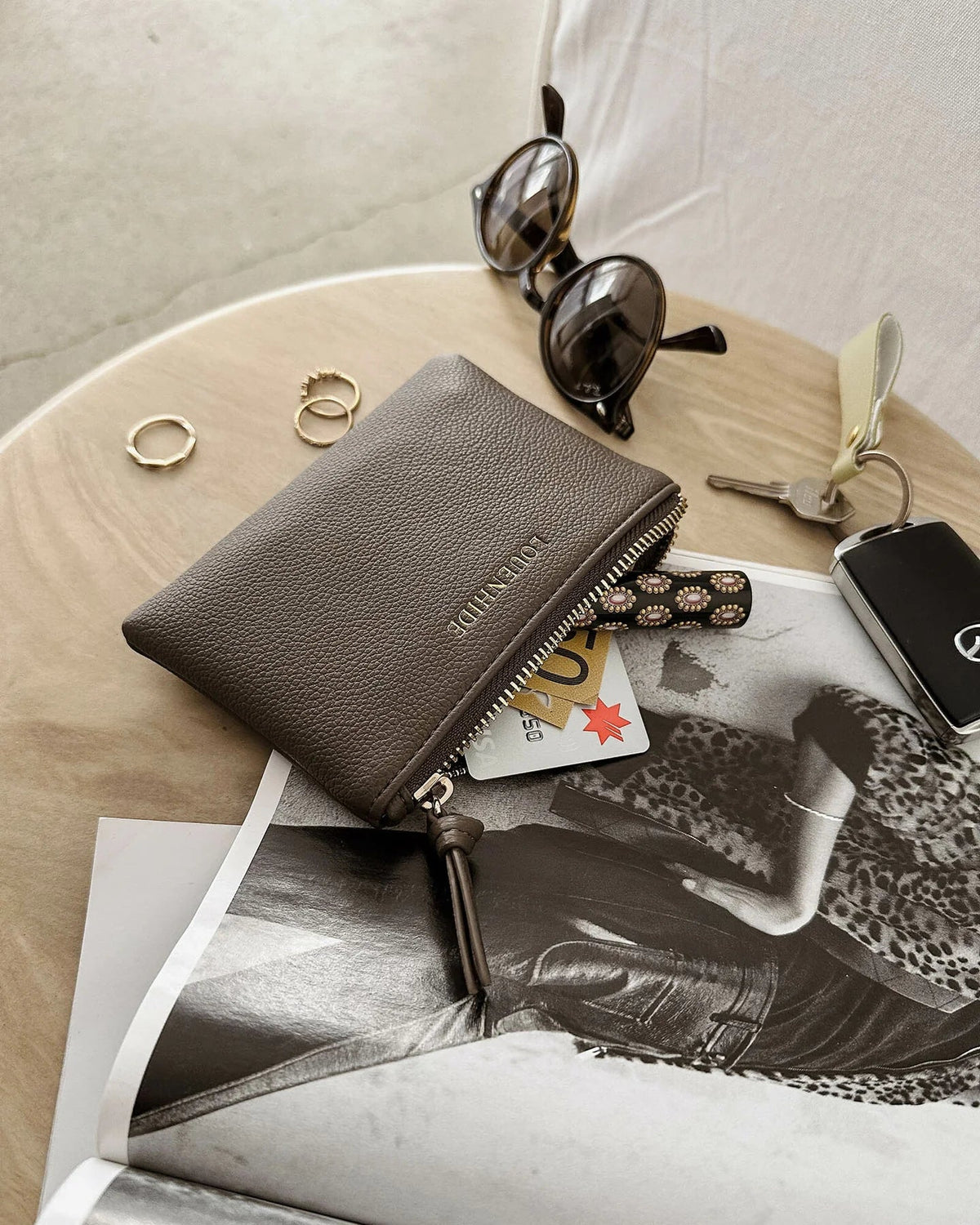 LOUENHIDE_KUTA PURSE MOCHA _ KUTA PURSE MOCHA _ Ebony Boutique NZ